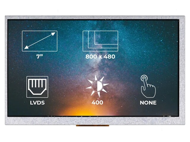 Display: TFT; 7 Display: TFT; 7